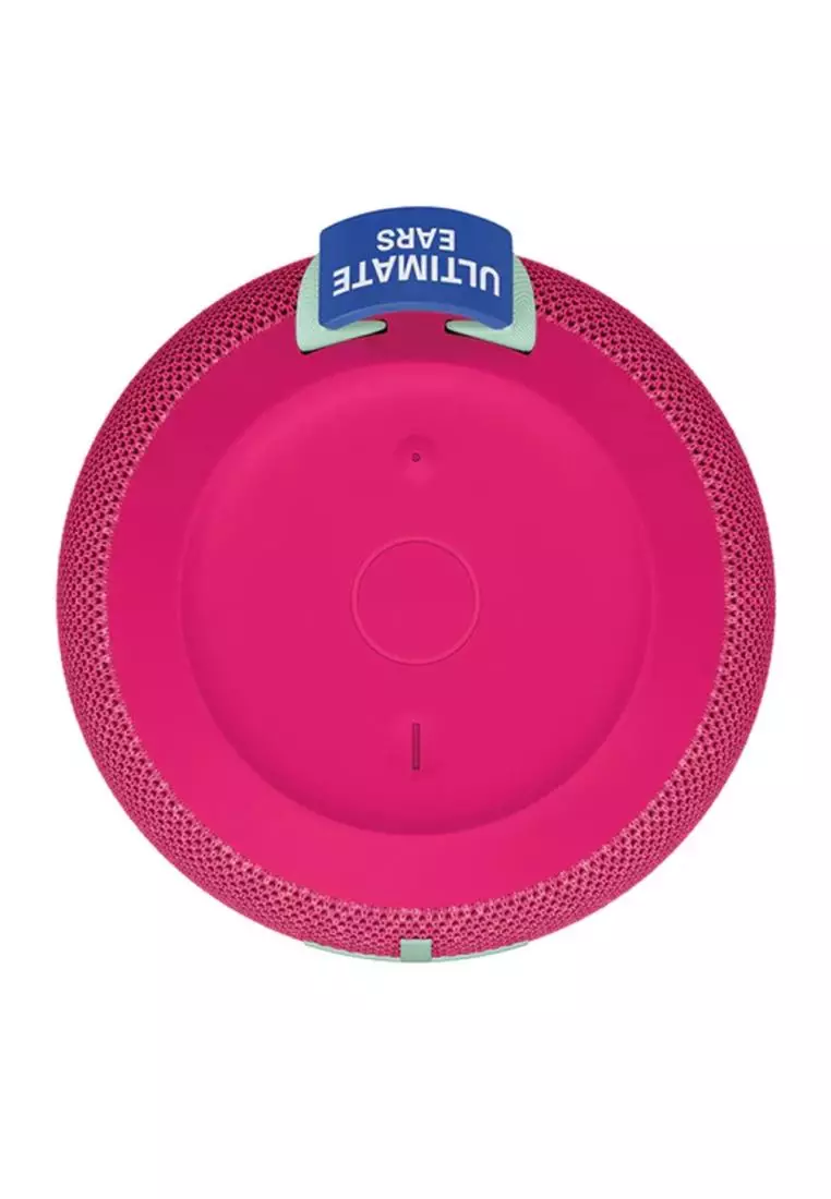 Ultimate Ears Ultimate Ears UE WonderBoom 4 Ultraportable Bluetooth Speaker with Podcast Mode, Hyper Pink