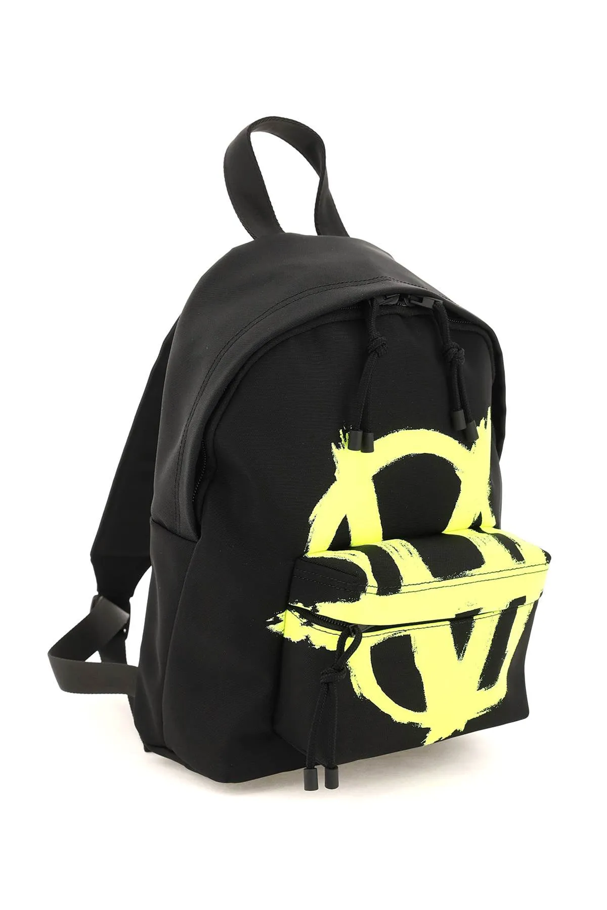 Vetements Logo Printed ZIp-Up Backpack