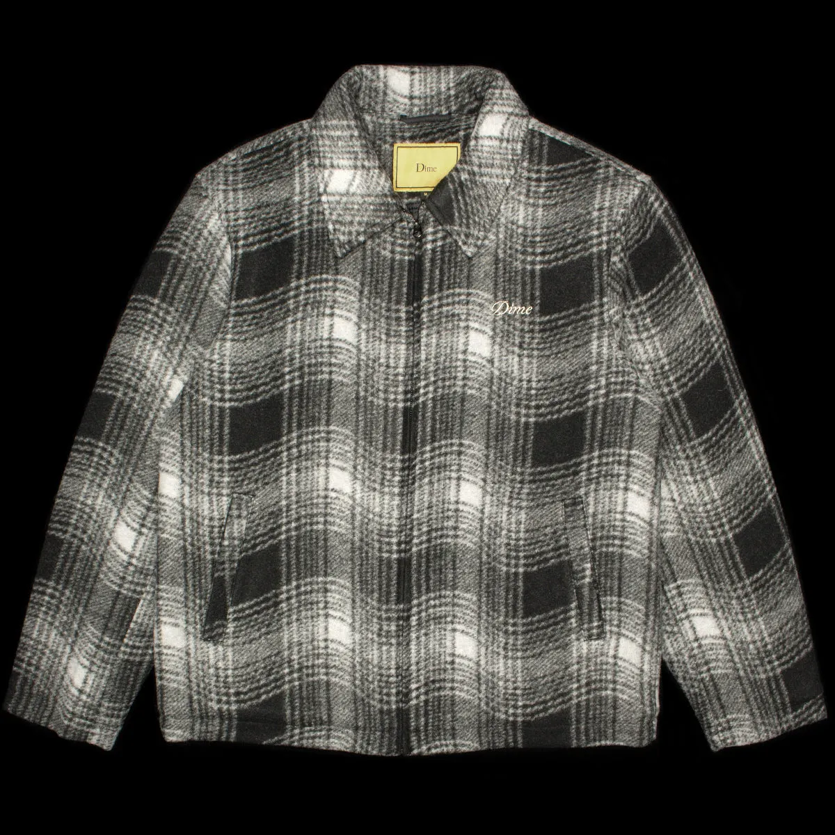 Wave Plaid Jacket