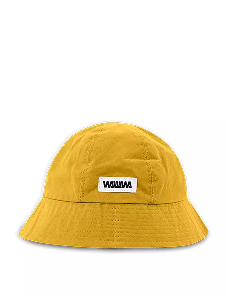 WAWWA Waxed Ripstop Bucket Hat Yellow