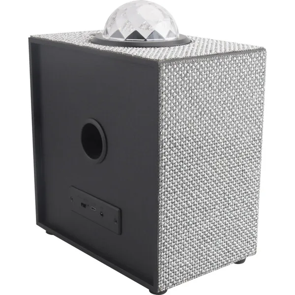 Wireless Express Bluetooth Stereo Speaker With Laser Light Show, Bling Edition