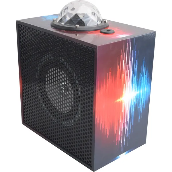 Wireless Express Bluetooth Stereo Speaker With Laser Light Show, Sound Waves