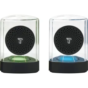 Wireless Express Mini Acrylic Stereo Bluetooth Speaker Set