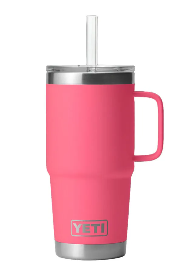 Yeti Rambler 25oz Straw Mug