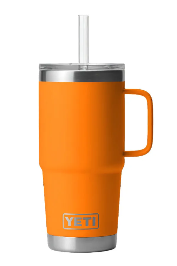 Yeti Rambler 25oz Straw Mug