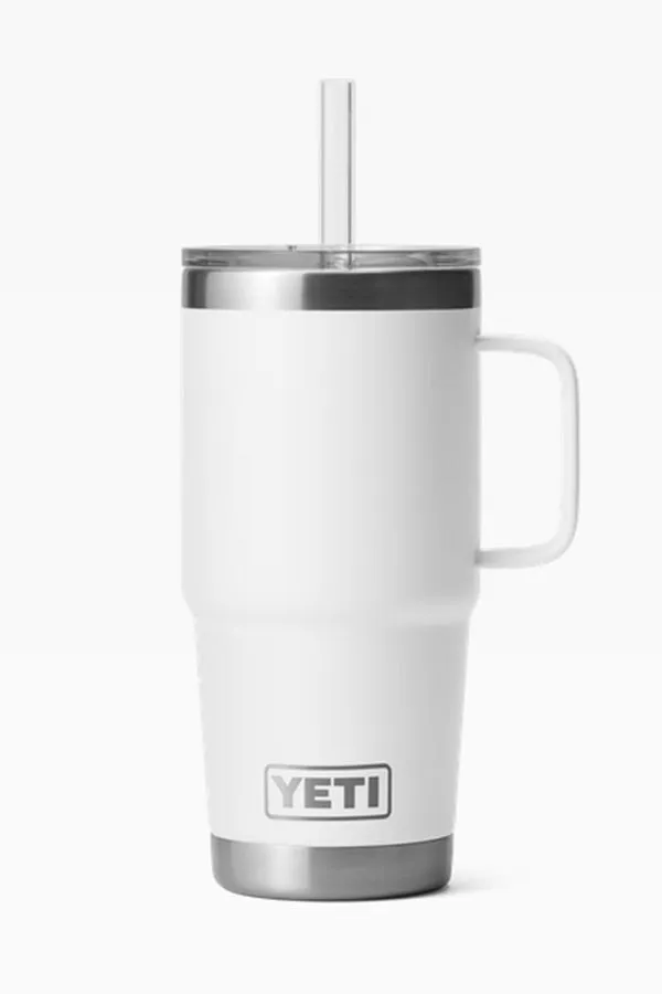 Yeti Rambler 25oz Straw Mug