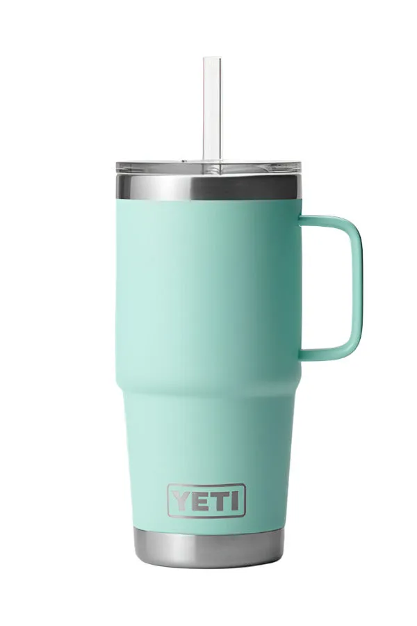 Yeti Rambler 25oz Straw Mug