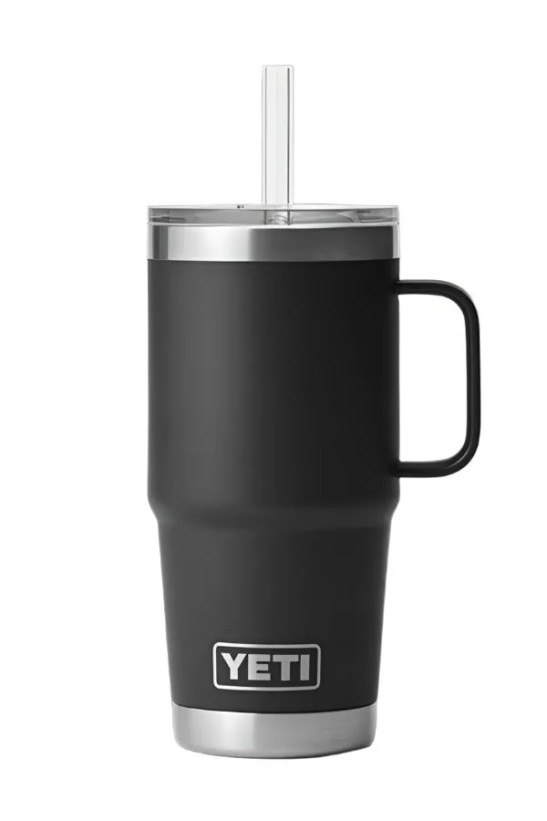 Yeti Rambler 25oz Straw Mug