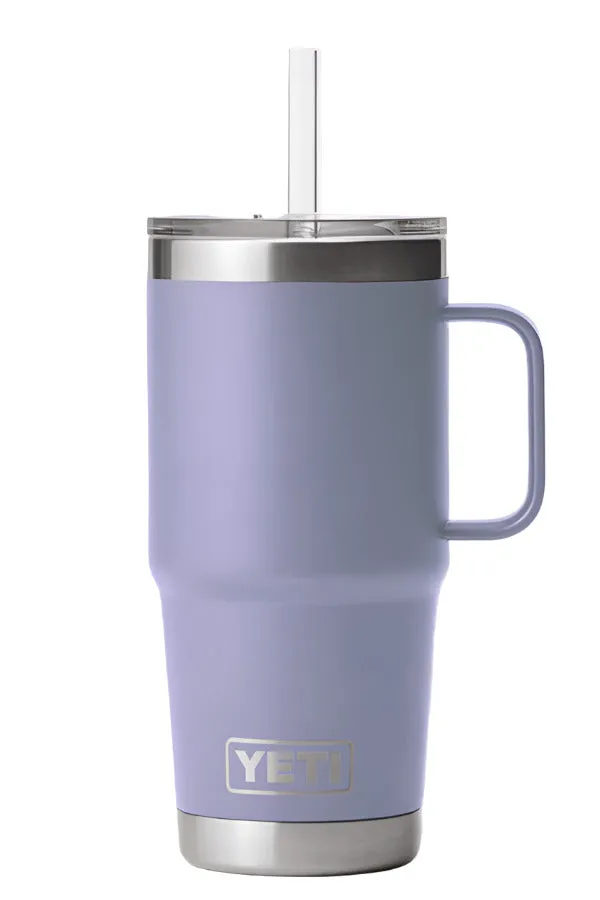 Yeti Rambler 25oz Straw Mug