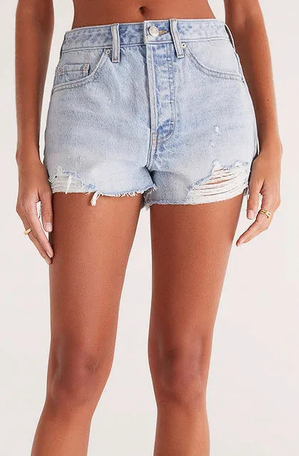 Z SUPPLY CLASSIC HI-RISE DENIM SHORT