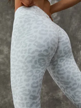 ZASUWA Female Leopard Print Leggings