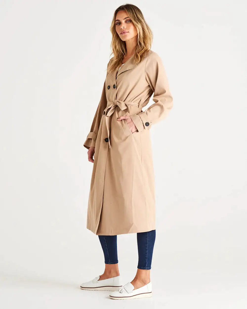 Zimmer Trench Coat - Sand