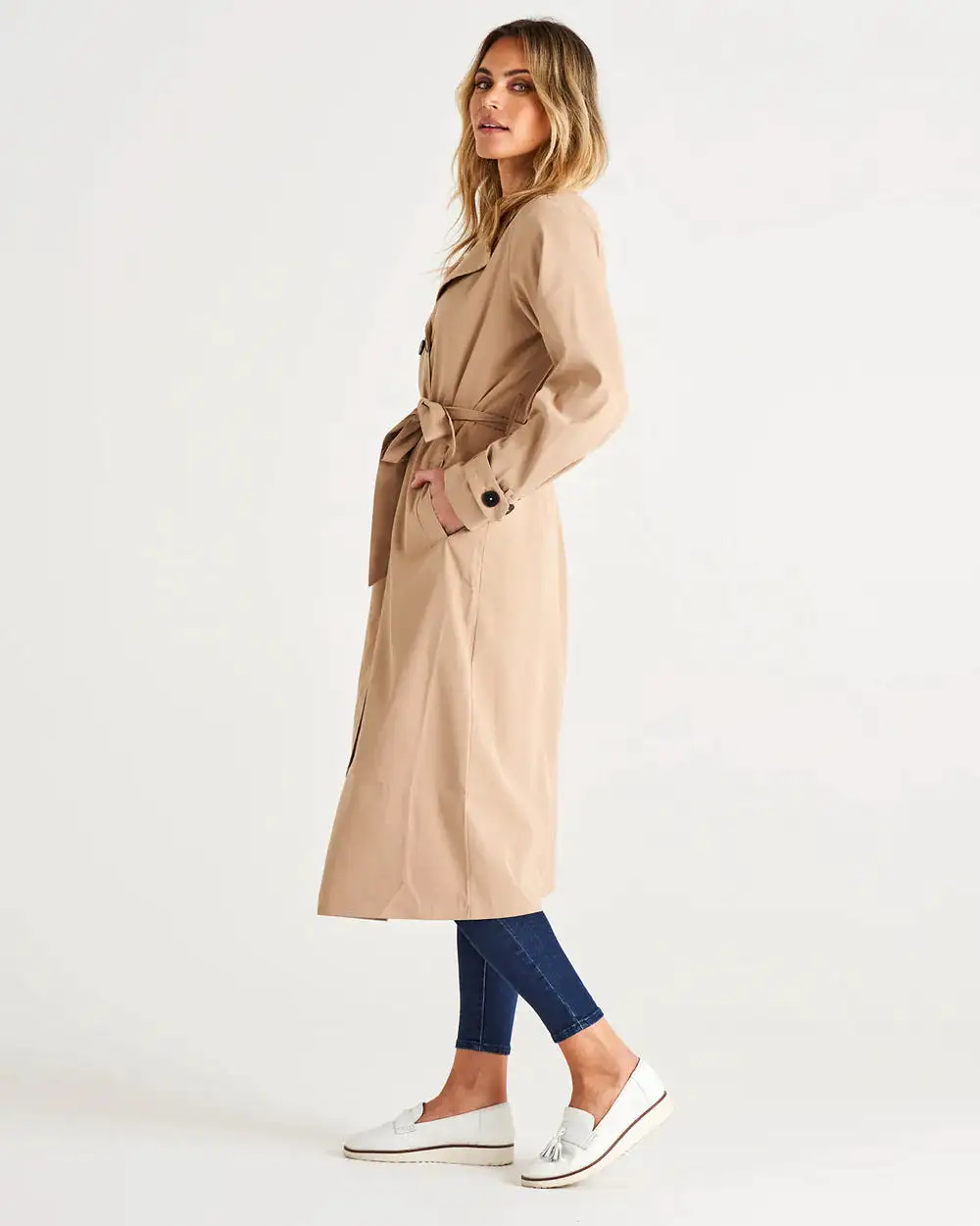 Zimmer Trench Coat - Sand